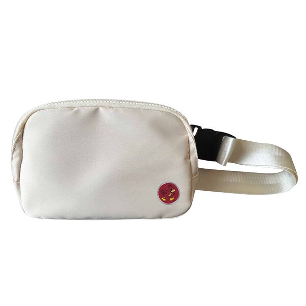 Walking Cy Cream Cross Body Belt Bag